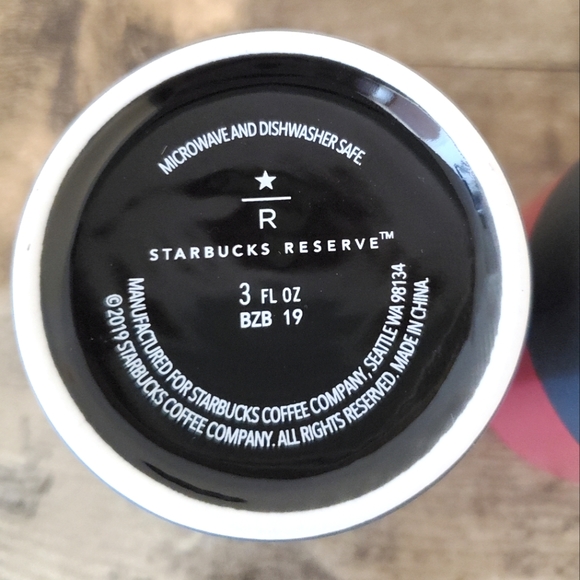 Starbucks Reserve Christmas 2019 Demitasse Espresso Cup Set - Picture 6 of 7